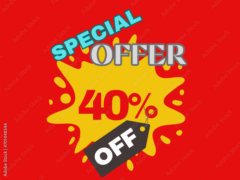 Fototapeta premium 40 percent off