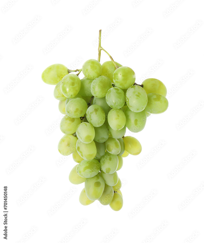 Fresh ripe juicy grapes isolated on white Fresh ripe juicy grapes isolated on white