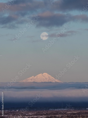 Mount Redoubt, Lake Clark National Park, Alaska photo