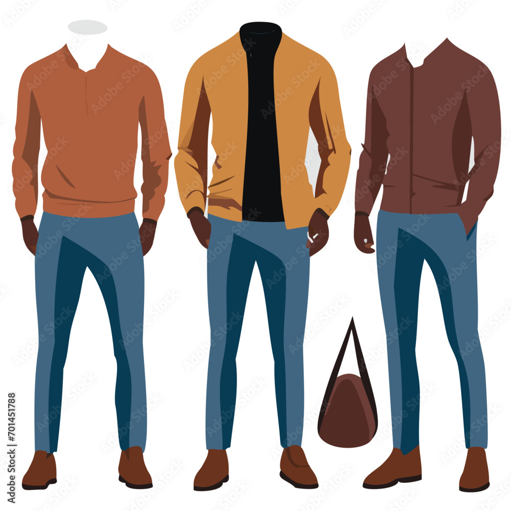 illustration of a man and person