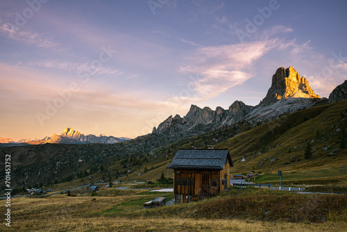 Passo Giau Mountains at sunrise  © MargaretClavell