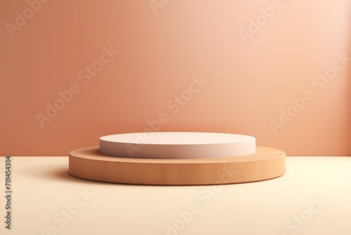 A pedestal for product photoshoot or exhibition