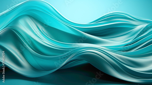 Electric turquoise, creating a vibrant and energetic visual spectacle on a solid background.