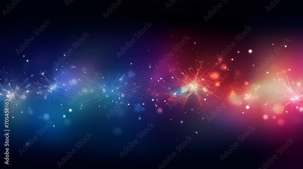 Fototapeta premium Holiday party background, New Year, birthday, celebration, Christmas background with blank copy space