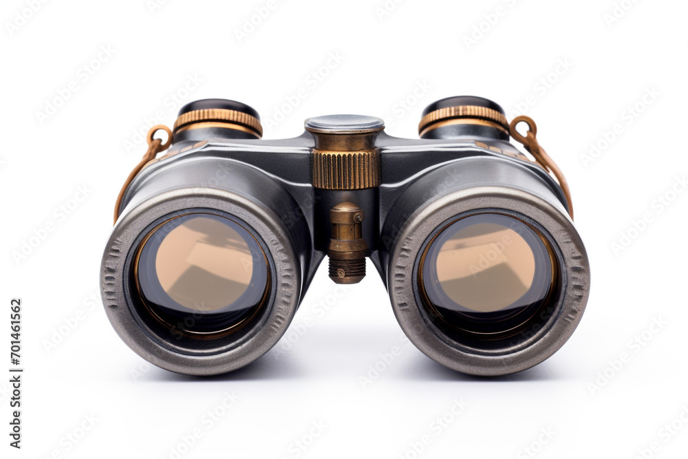 Play Binoculars isolated on white background created with Generative Ai