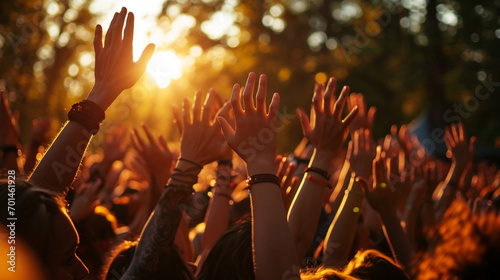Palm Sunday Song of Praise:  A congregational Palm Sunday song of praise, with hands raised and hearts uplifted, expressing joy and devotion