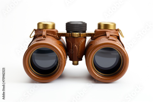 Play Binoculars isolated on white background created with Generative Ai