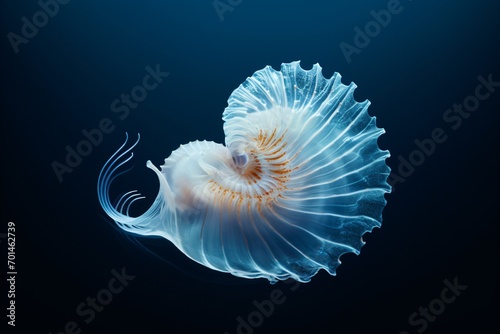 snail fish in the ocean photo