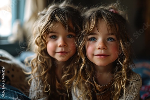 picture of twins people close up portrait © Наталья Добровольска