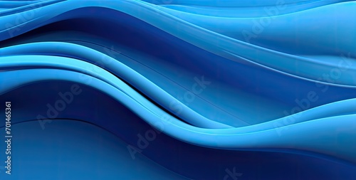 Modern abstract blue design with futuristic waves  bright light  and a gradient pattern.
