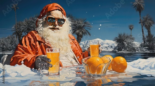 Fototapeta Tropical Holiday Cheers