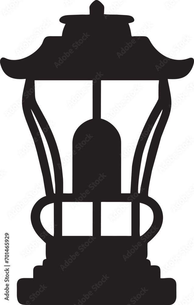 myanmar lantern, pictogram