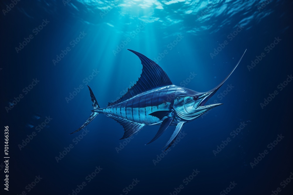Obraz premium A predator fish in the ocean