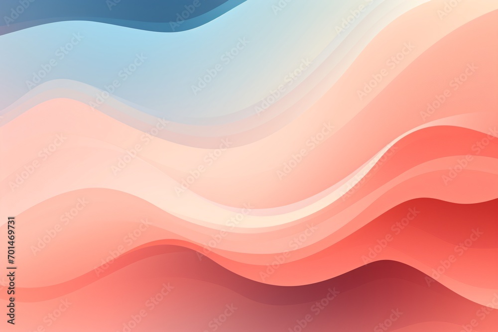 Soft pink and blue waves pattern Soft pink and blue waves pattern