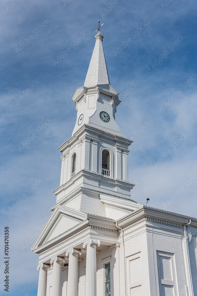 Zion Lutheran Church on an Early Winter Day, Middletown Maryland USA