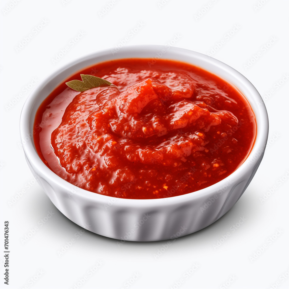 tasty red sauce isolated on transparent background created with Generative Ai tasty red sauce isolated on transparent background created with Generative Ai