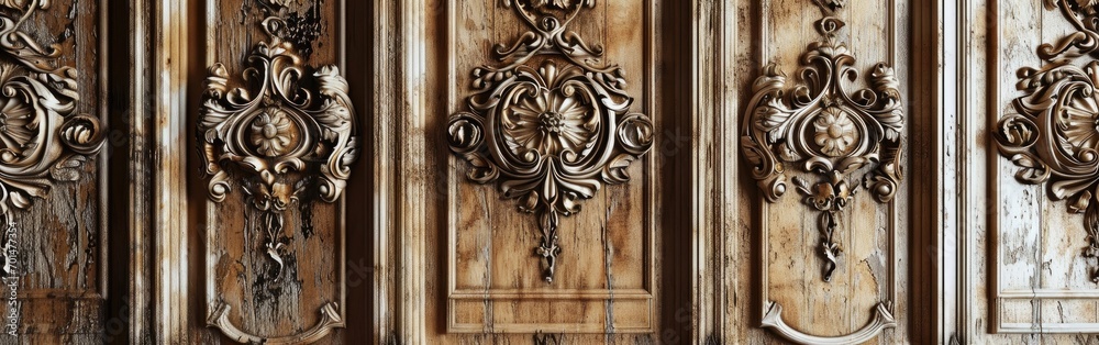 Wallpaper with decorative wooden wall panel decorations backdrop Wallpaper with decorative wooden wall panel decorations backdrop