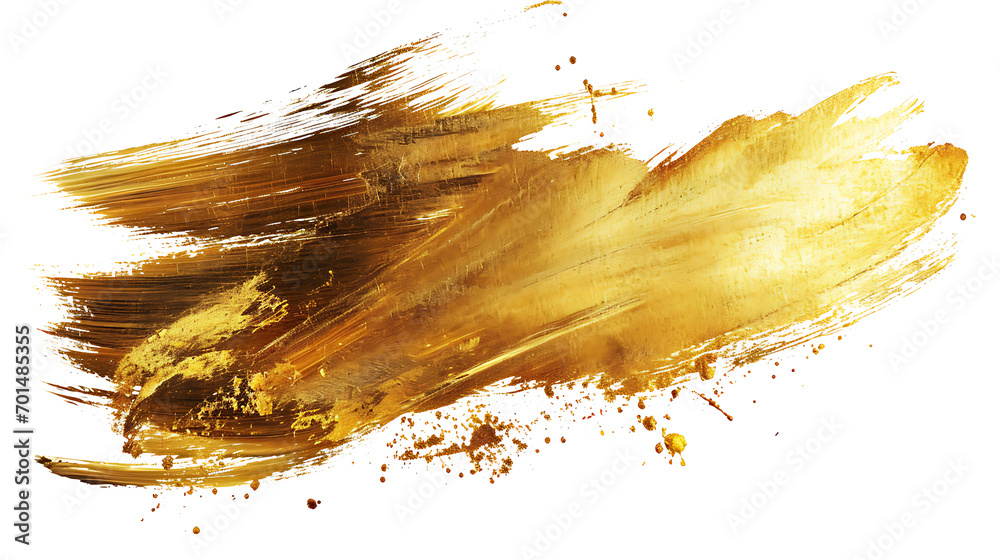 Gold paint path 