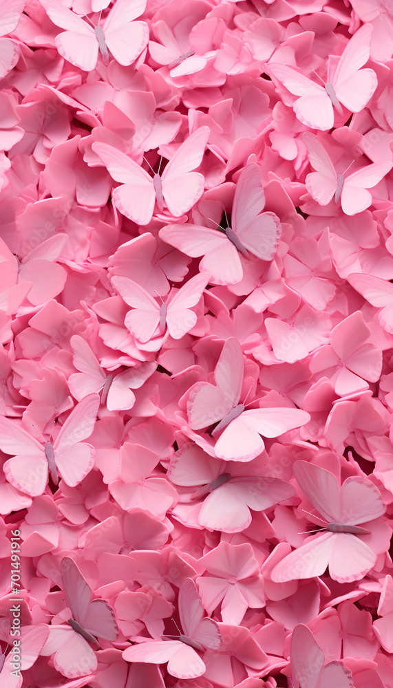 Pink Butterflies Wallpaper Pink Butterflies Wallpaper
