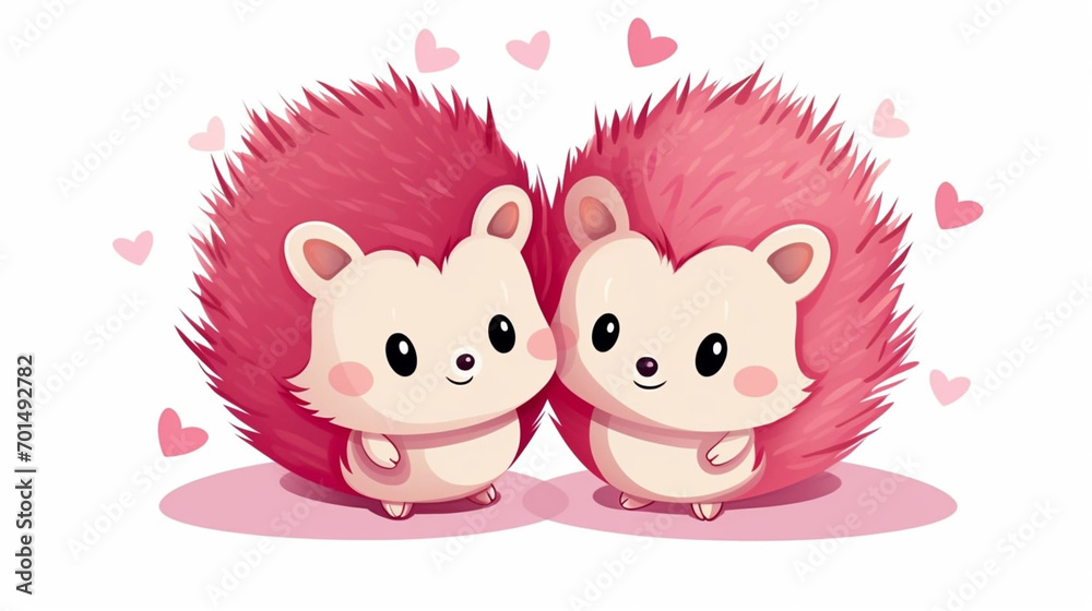 copy space, simple illustration, valentine cute hadgehogs couple falling in love, handdrawn. Cute valentine card with hedgehogs. Beautiful background or for valentine’s day. Beautiful background. Val copy space, simple illustration, valentine cute hadgehogs couple falling in love, handdrawn. Cute valentine card with hedgehogs. Beautiful background or for valentine’s day. Beautiful background. Val