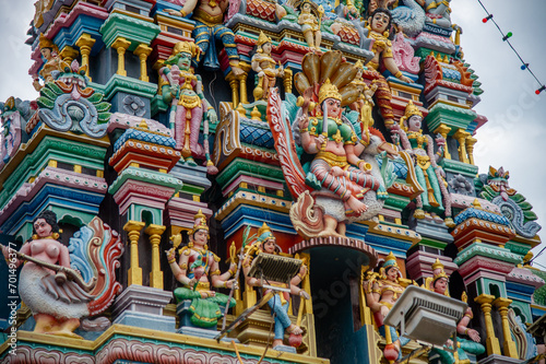 Details of a temple in Malaysia