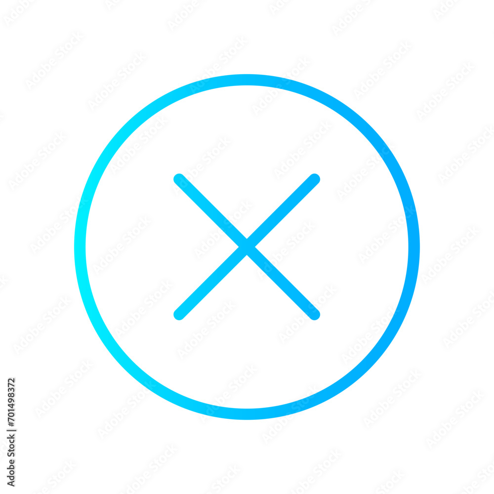 blue white gradient icon - Button closed search loupe blue white gradient icon - Button closed search loupe