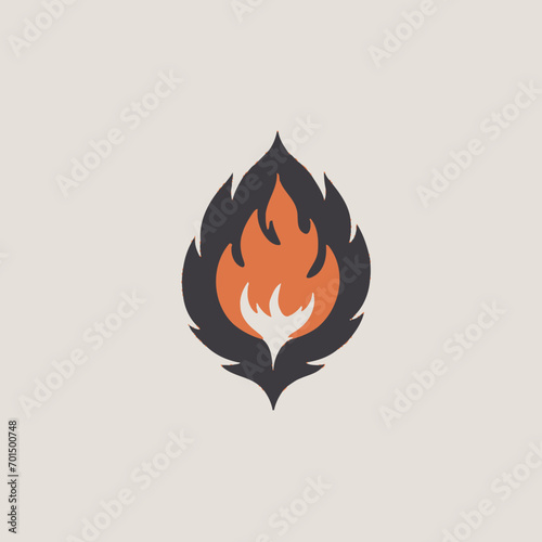 Fototapeta Naklejka Na Ścianę i Meble -  Flame Logo Design EPS format Very Cool 