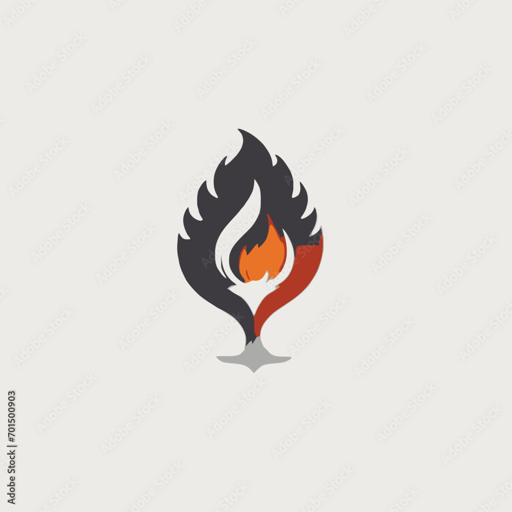 Flame Logo Design EPS format Very Cool Flame Logo Design EPS format Very Cool