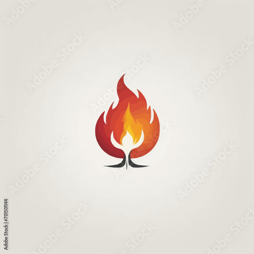 Flame Logo Design EPS format Very Cool 