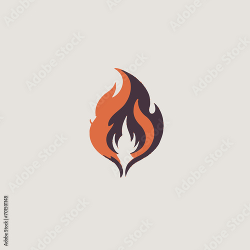 Flame Logo Design EPS format Very Cool 