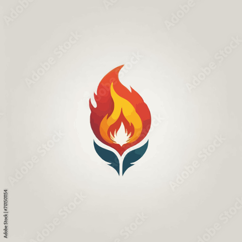 Flame Logo Design EPS format Very Cool 