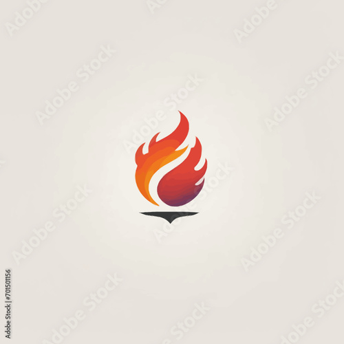 Flame Logo Design EPS format Very Cool 