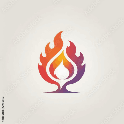 Flame Logo Design EPS format Very Cool 