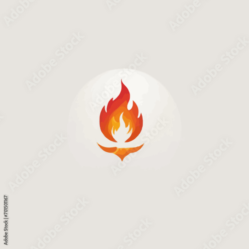 Flame Logo Design EPS format Very Cool 