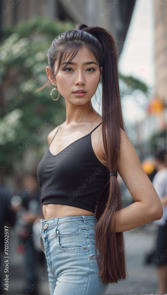 Asian Influencer Model