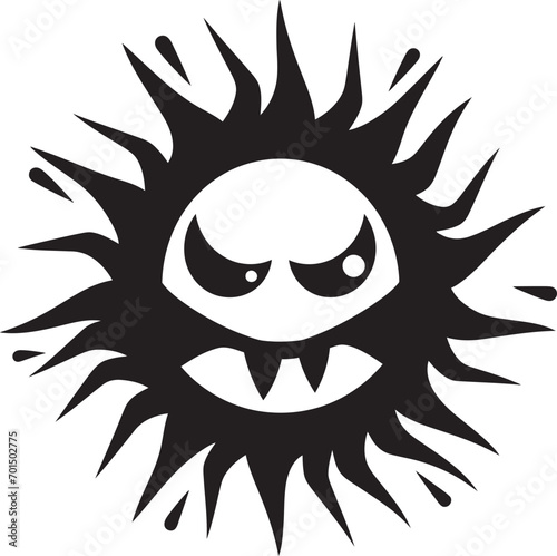Fury Eclipse Angry Sun Emblem Eclipse of Fury Black Sun’s Wrath © BABBAN