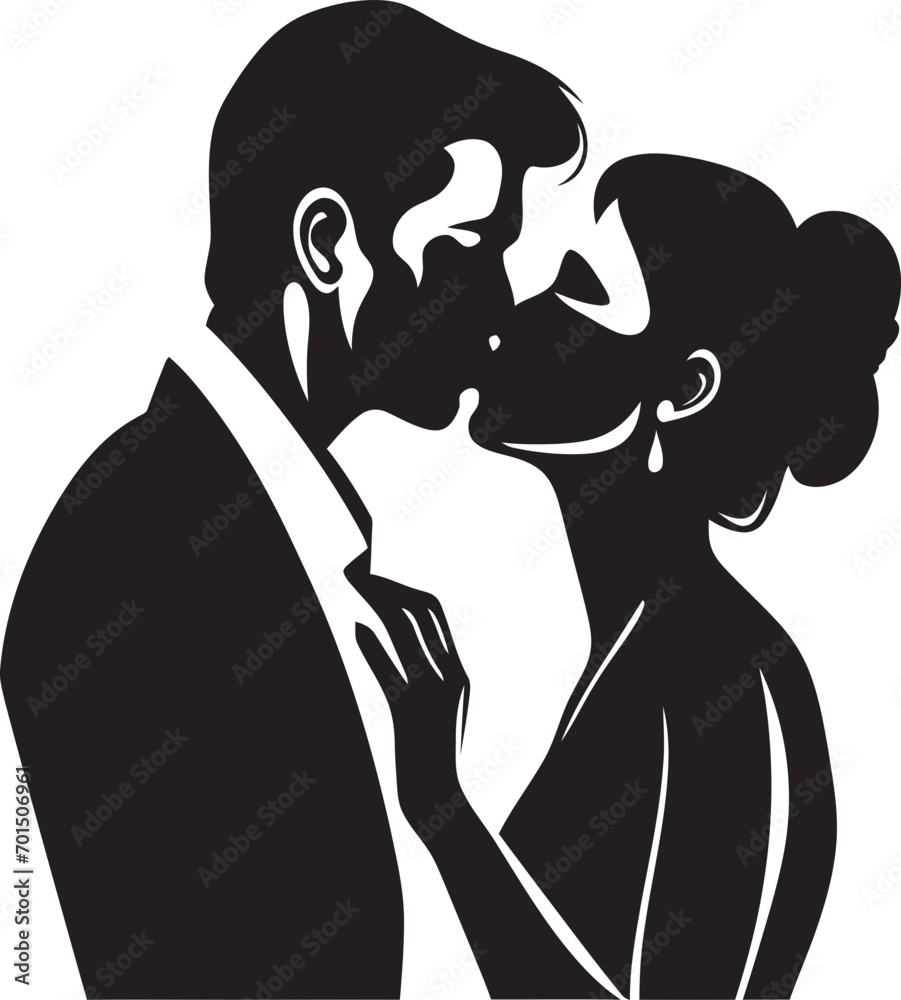 Whispered Affection Black Logo Design Heartfelt Embrace Romantic Couple Icon Whispered Affection Black Logo Design Heartfelt Embrace Romantic Couple Icon