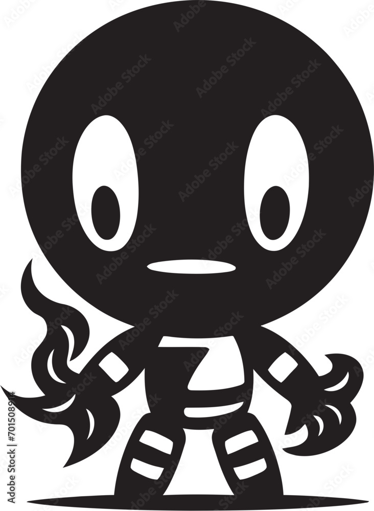 Dynamite Drone Mascot Black Iconic Emblem Explosive Bot Buddy Vector Logo Icon Dynamite Drone Mascot Black Iconic Emblem Explosive Bot Buddy Vector Logo Icon