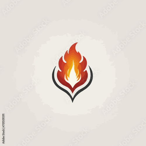 Flame Logo Design EPS format Very Cool 