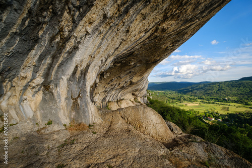 Veli Badin karst ridge in Slovenia