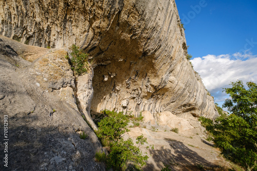 Veli Badin karst ridge in Slovenia