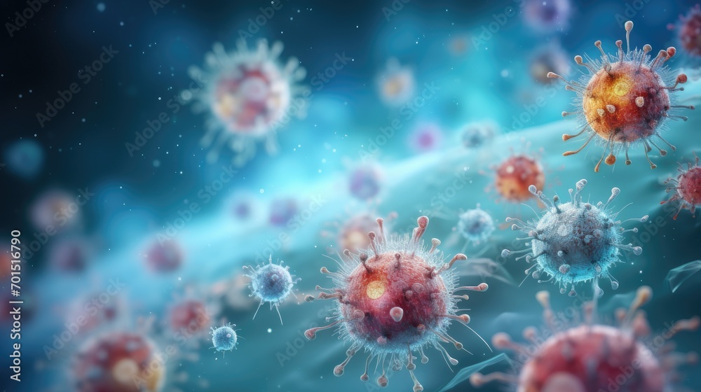 Cells of cancer, viruses, bacteria Cells of cancer, viruses, bacteria