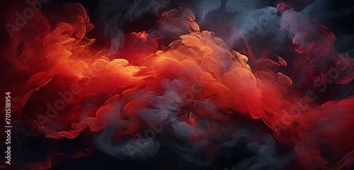 A captivating scene featuring a symphony of vivid flames and swirling smoke, tailored artistically for a compelling display.