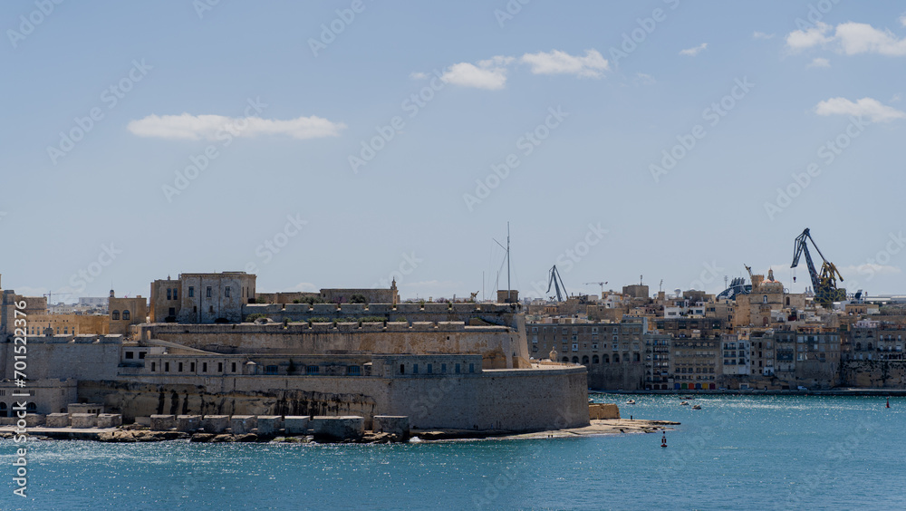 Malta. Old city. Overall plan.