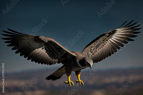 eagle in flight © Diren Yardimli