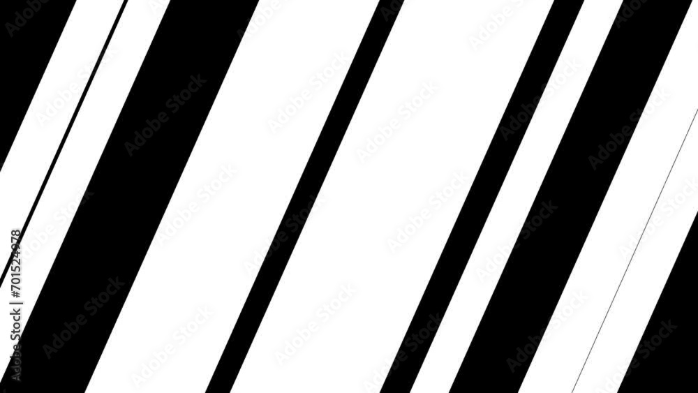 Oblique stripes transition masks

