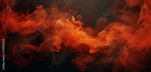 A dynamic background showcasing an array of fiery patterns interwoven with billowing smoke, envisioned distinctly for a display.