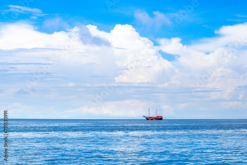 Beautiful landscape of the Indian Ocean coast © Myroslava