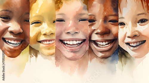 Generative AI, Celebrating Smiles Across Cultures photo
