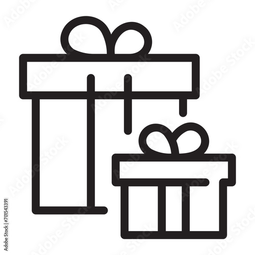 gift box Line Icon